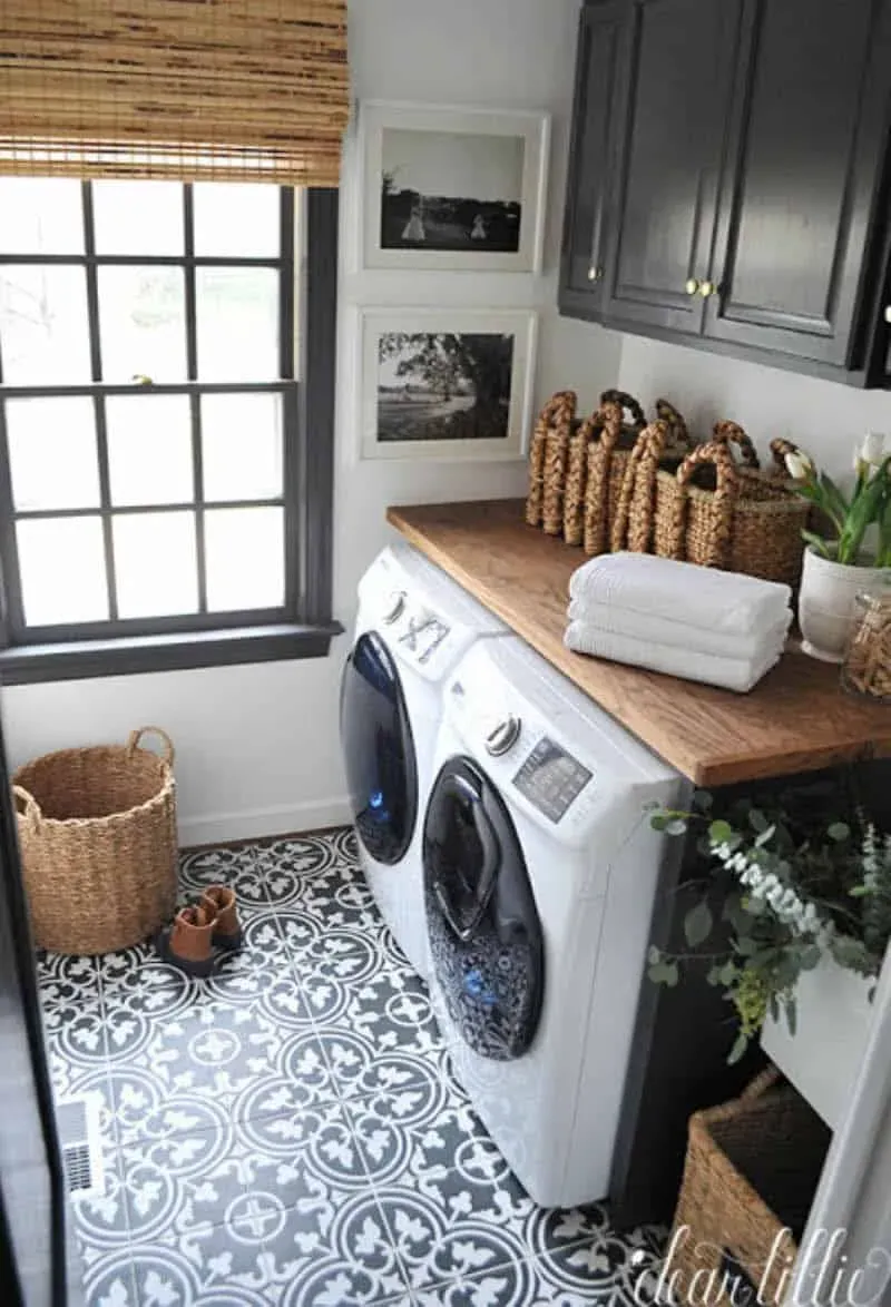 Adding Charm and Character to Your Laundry Nook