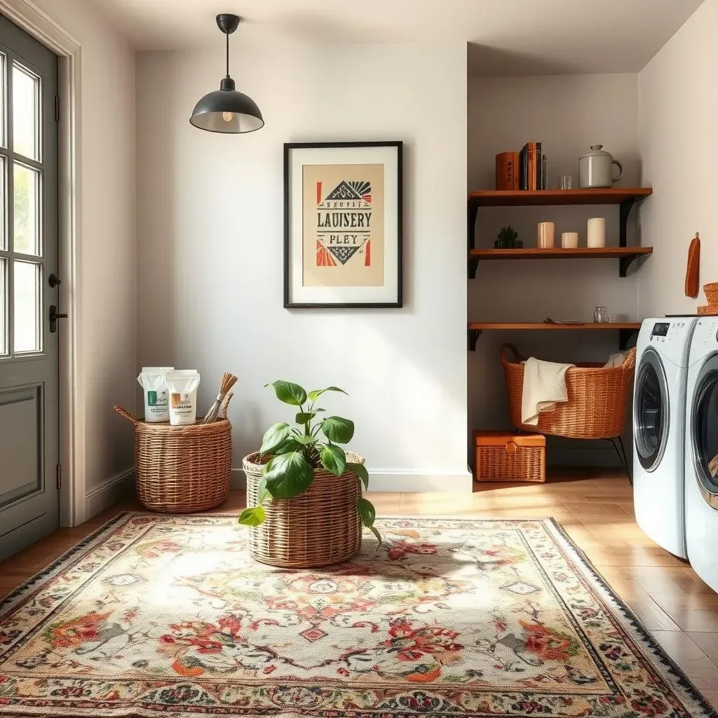 Adding Personal Touches to Your Rustic Modern Laundry Room