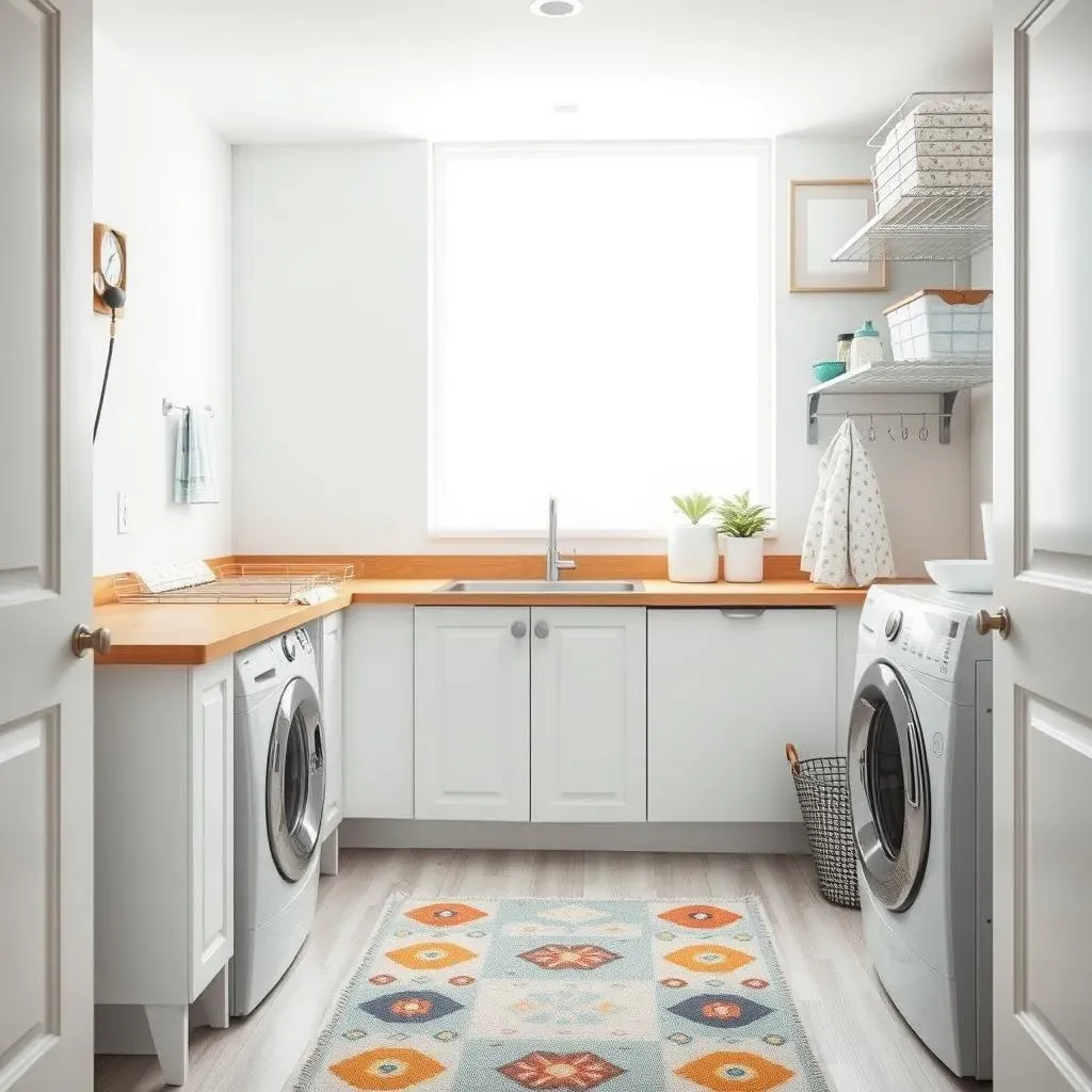 Adding Personality and Functionality to Your Compact Laundry Space