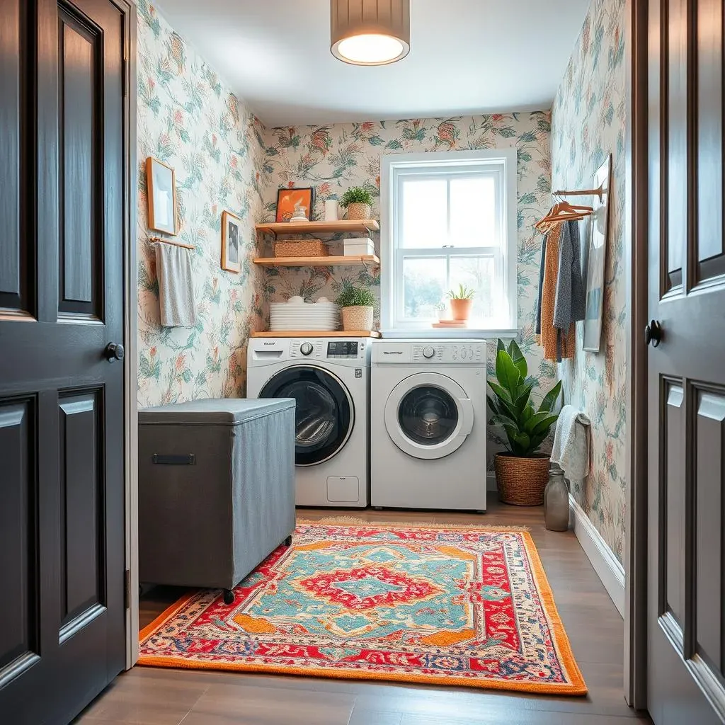 Adding Style and Function to Compact Laundry Zones
