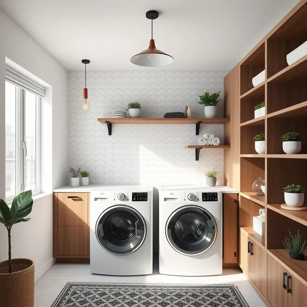 Adding Style and Functionality to Sleek Modern Laundry Room Designs