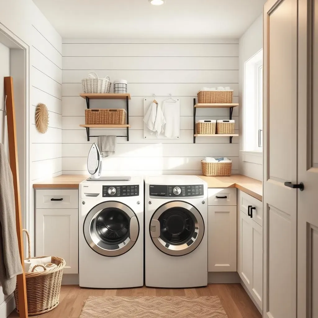 Adding Style and Functionality to Your Finished Basement Laundry Room