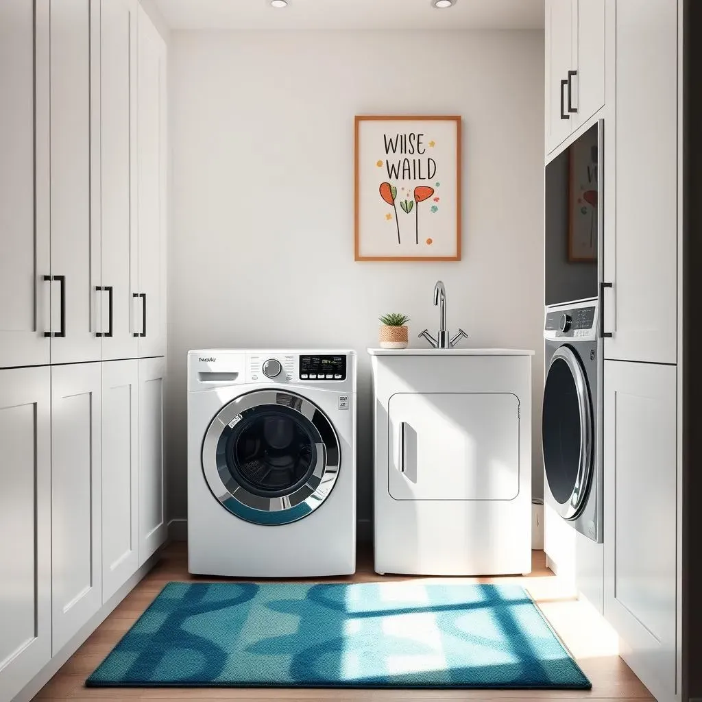 Adding Style to Your Modern Small Laundry Room