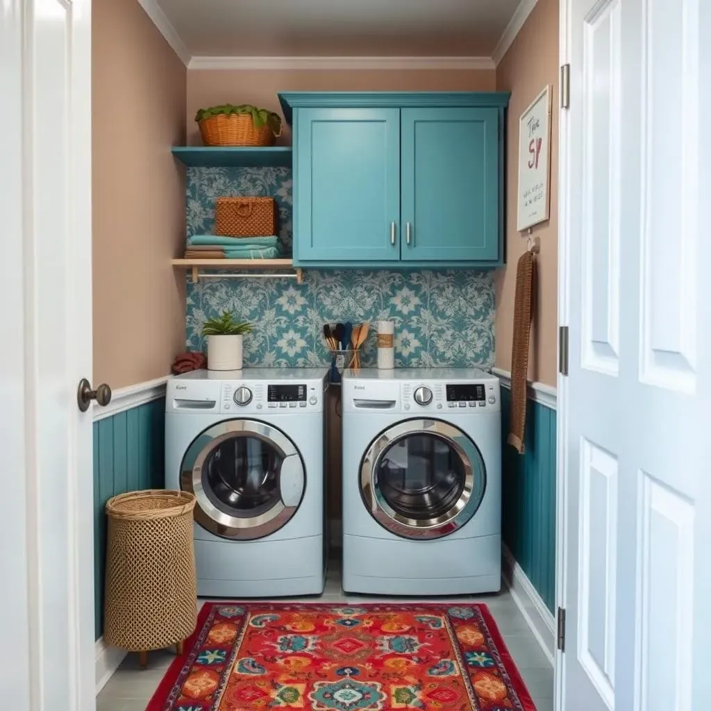 Adding Style to Your Small Laundry Area