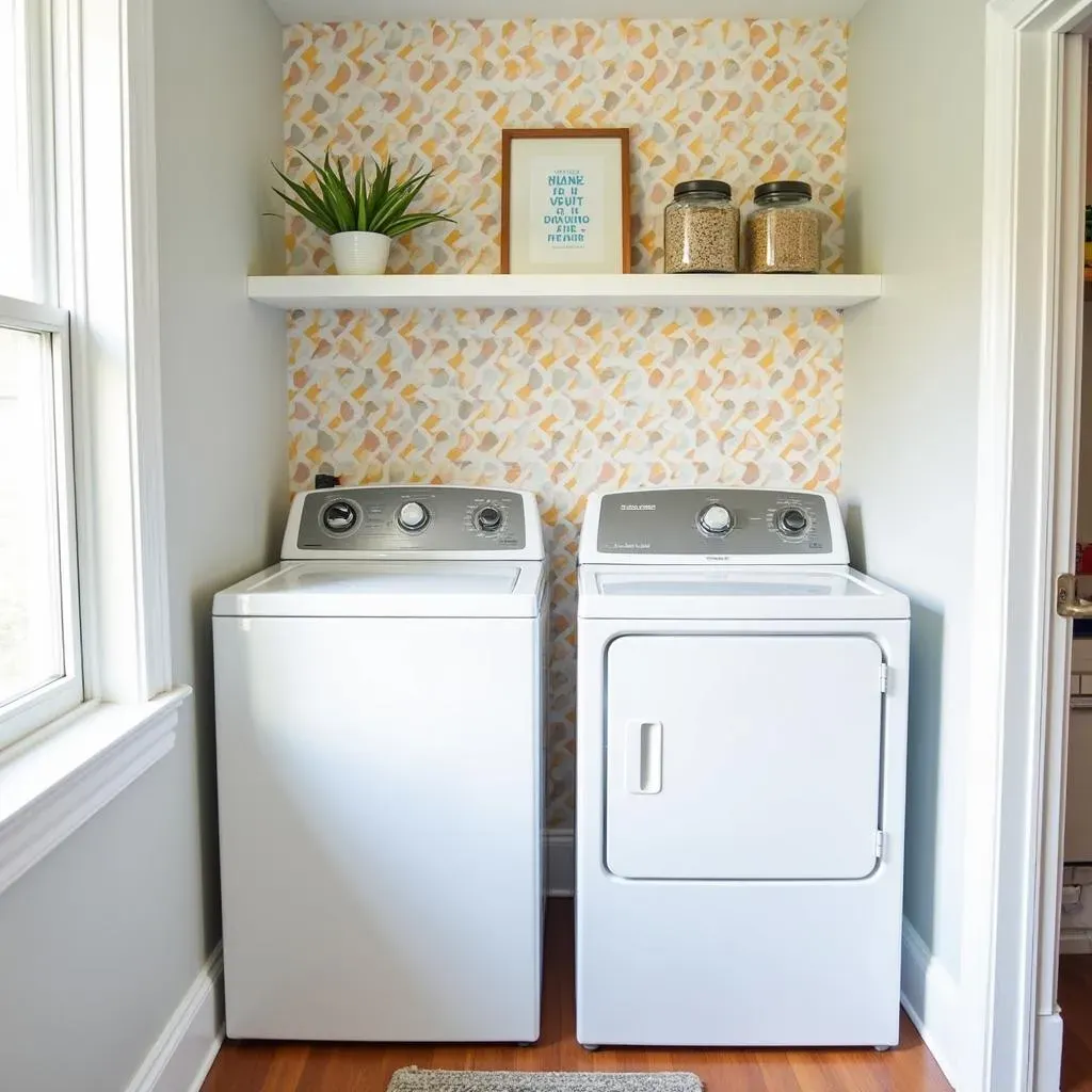Adding Style with Budget Laundry Room Decorating Ideas