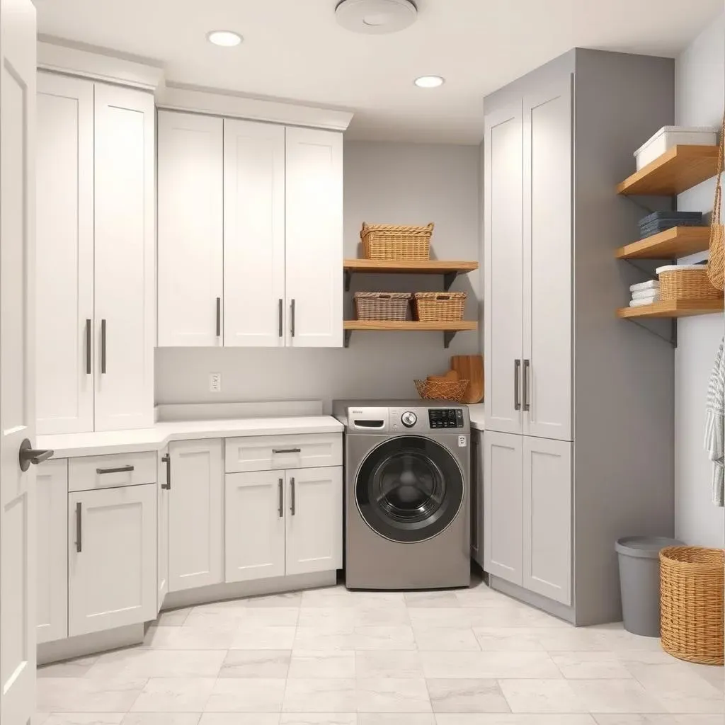 Amazing Affordable Laundry Room Cabinets