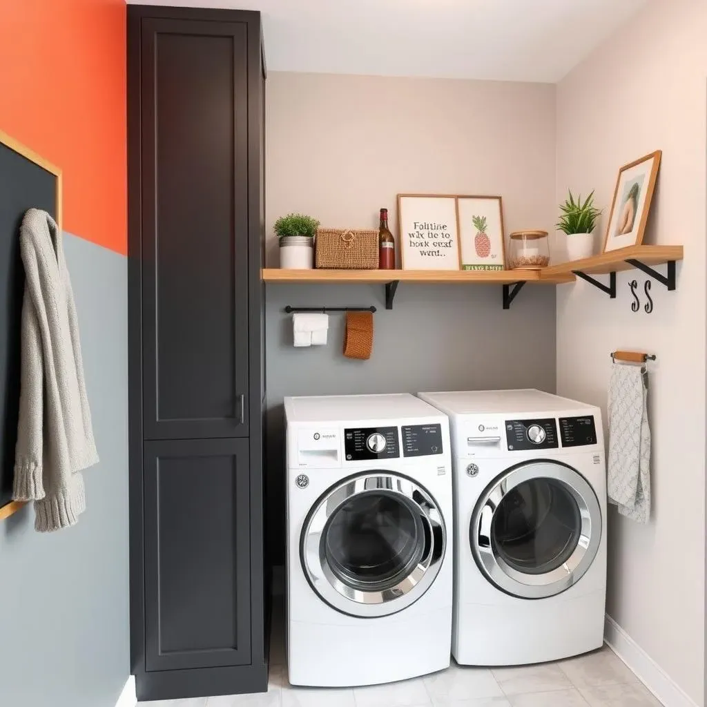 Amazing Affordable Laundry Room Wall Designs