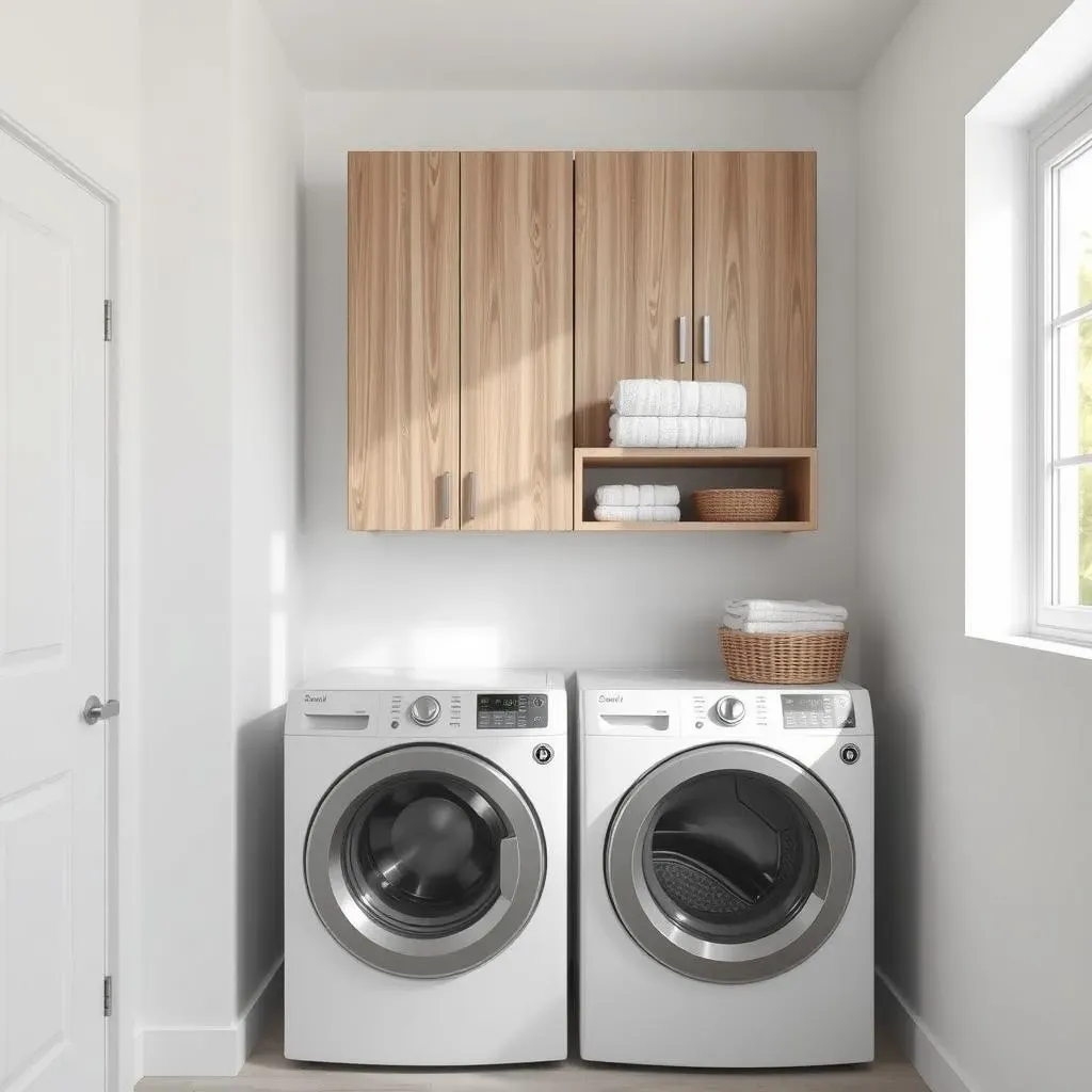 Affordable Modern Laundry Room Storage Solutions