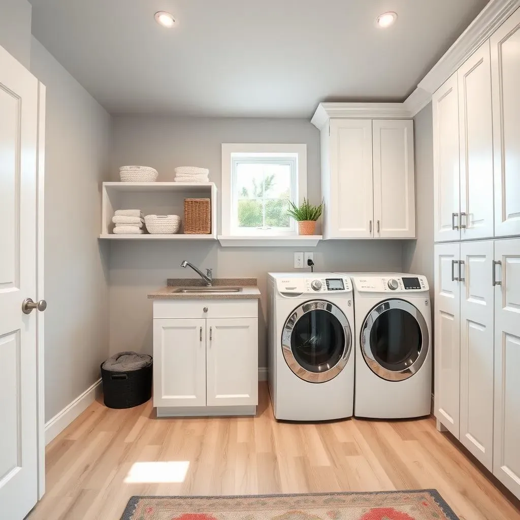 Banish the Basement Blues: Inviting Finished Laundry Room Ideas