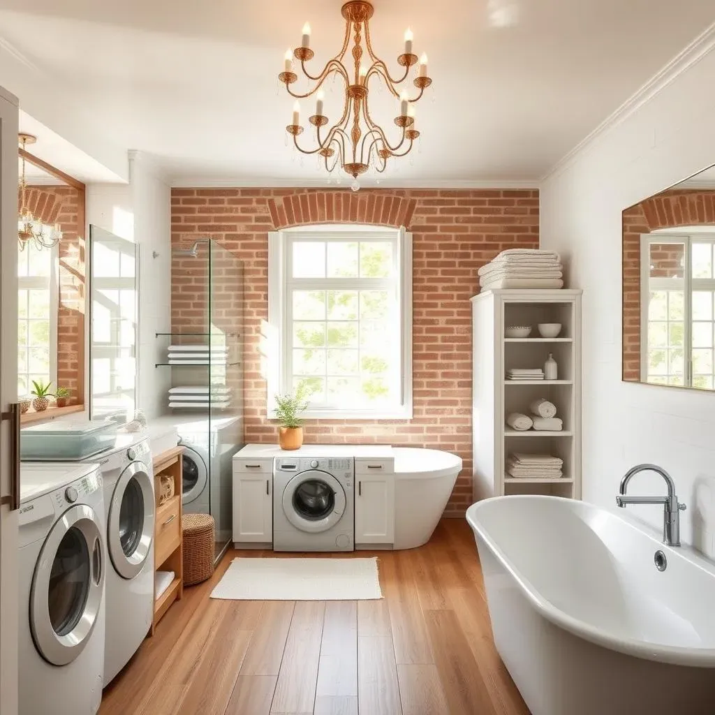 Amazing Basement Bathroom Laundry Room Ideas