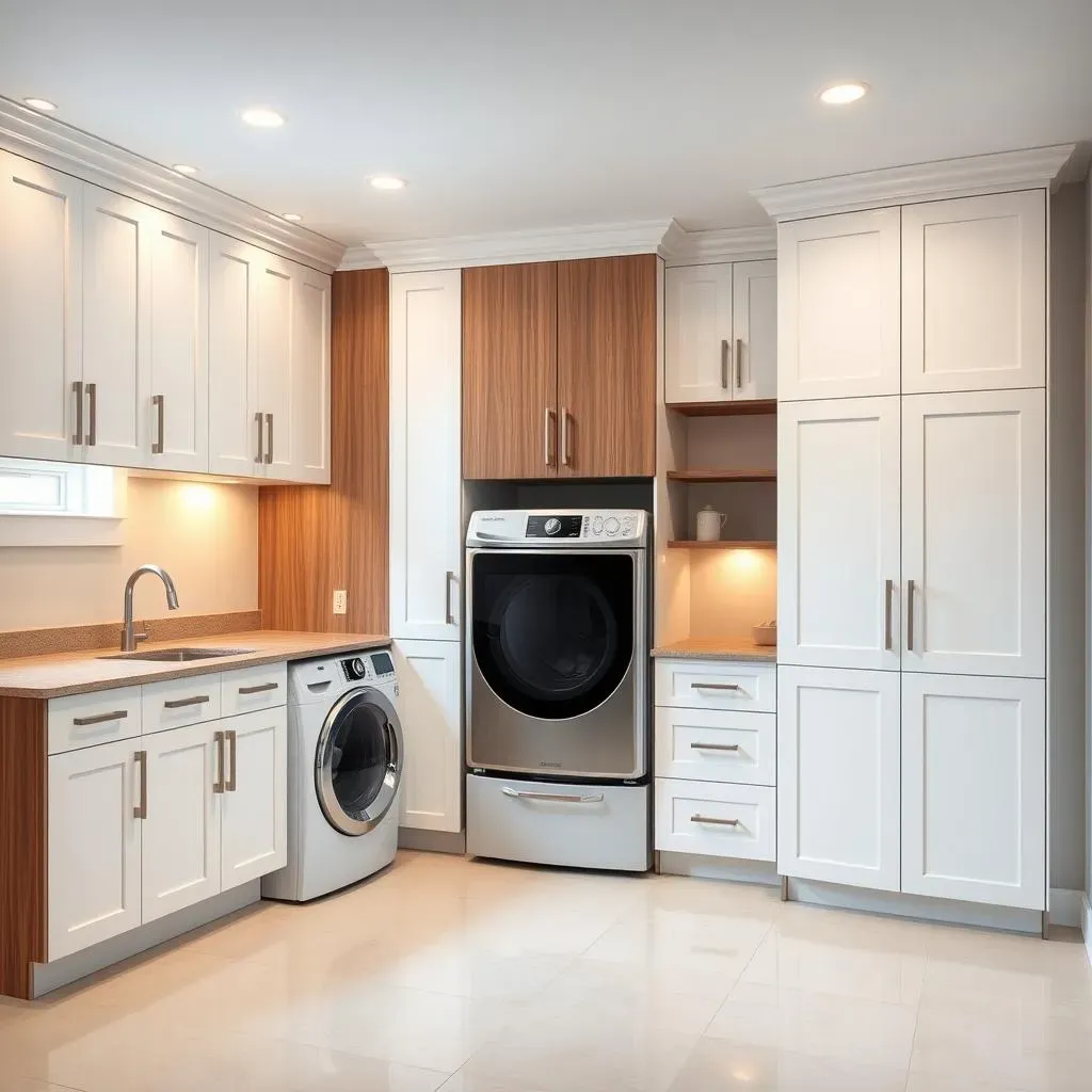 Ultimate Basement Laundry Room Cabinet Ideas