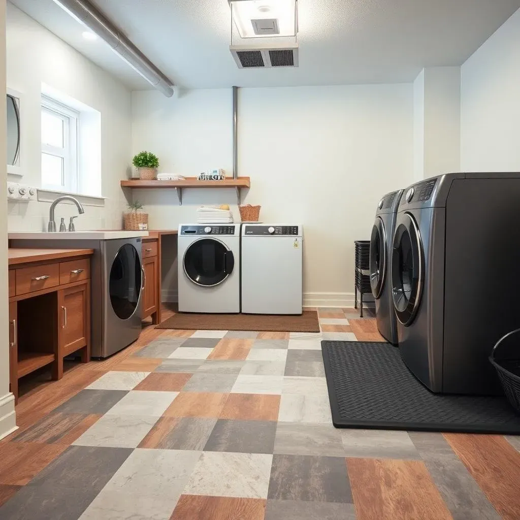 Ultimate Basement Laundry Room Flooring Ideas