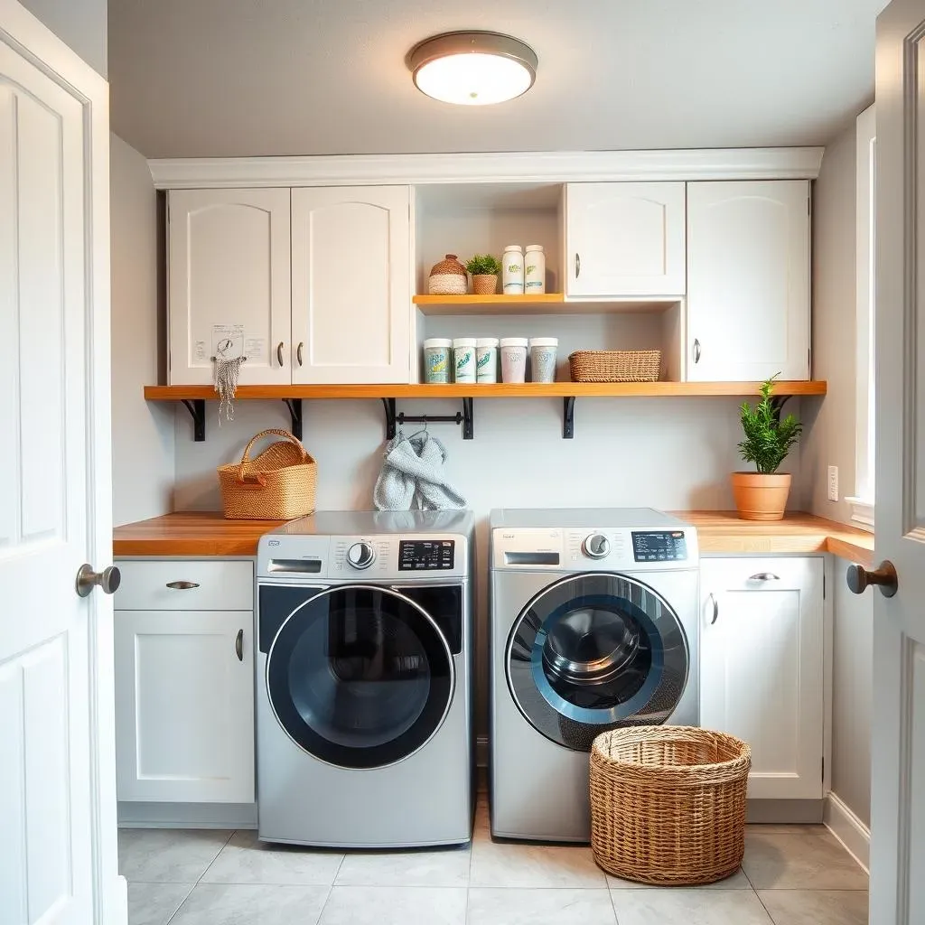 Basement Laundry Room Makeover Ideas: From Drab to Fab