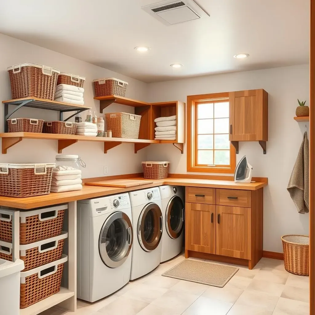 Ultimate Basement Laundry Room Organization