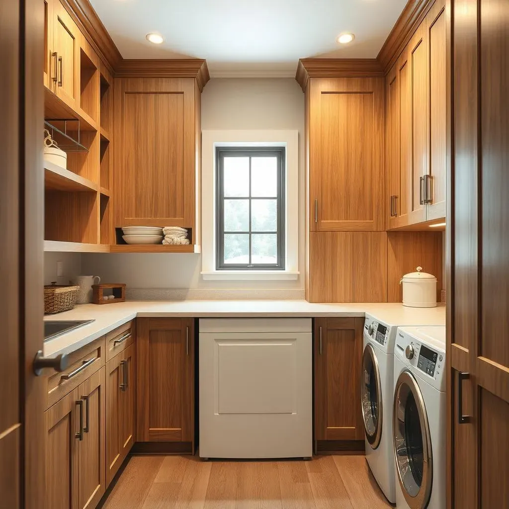 Best Materials and Finishes for Laundry Room Cabinets