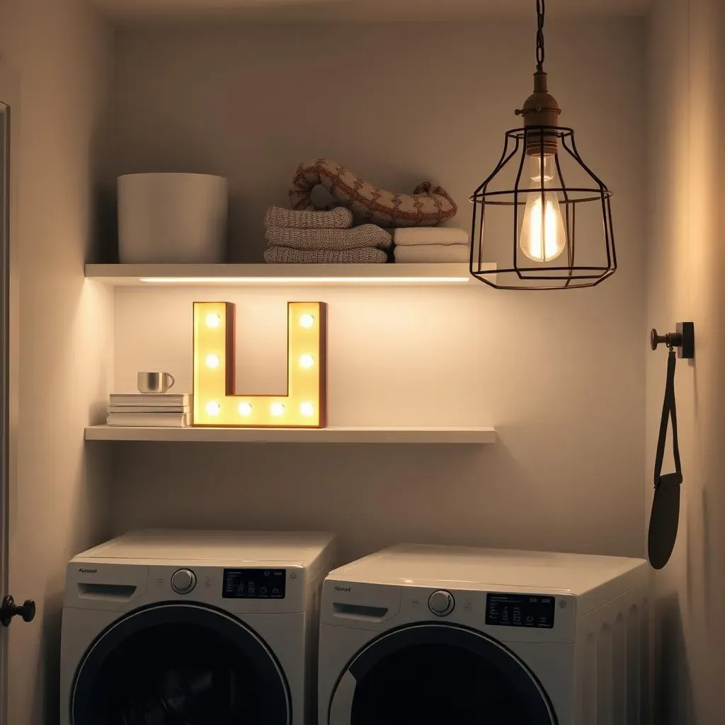 Beyond Basic: Unique Laundry Room Lighting Ideas