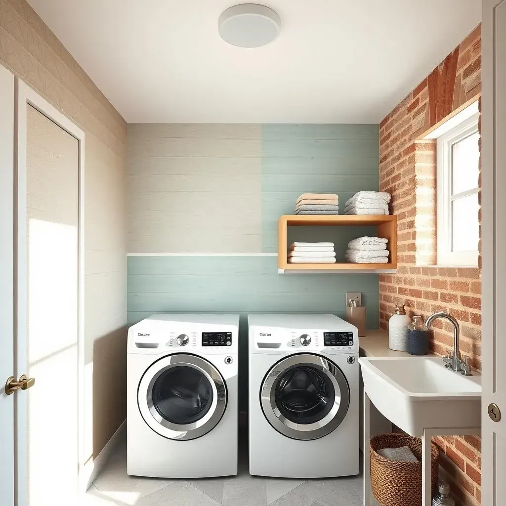 Beyond Beige: Practical Wall Covering Ideas for Laundry Room
