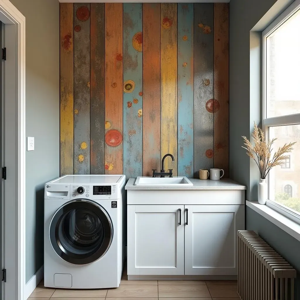 Beyond Paint and Paper: Unique Laundry Room Accent Wall Concepts