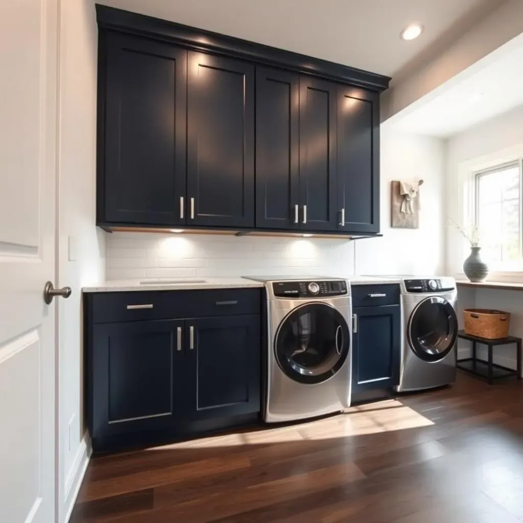 Beyond Paint: Considering Light and Decor for Your Best Laundry Room Cabinet Colors