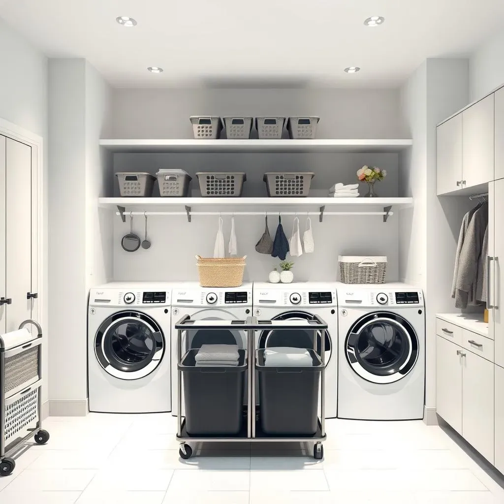 Beyond Shelves: Creative Laundry Room Storage Solutions Above the Machines