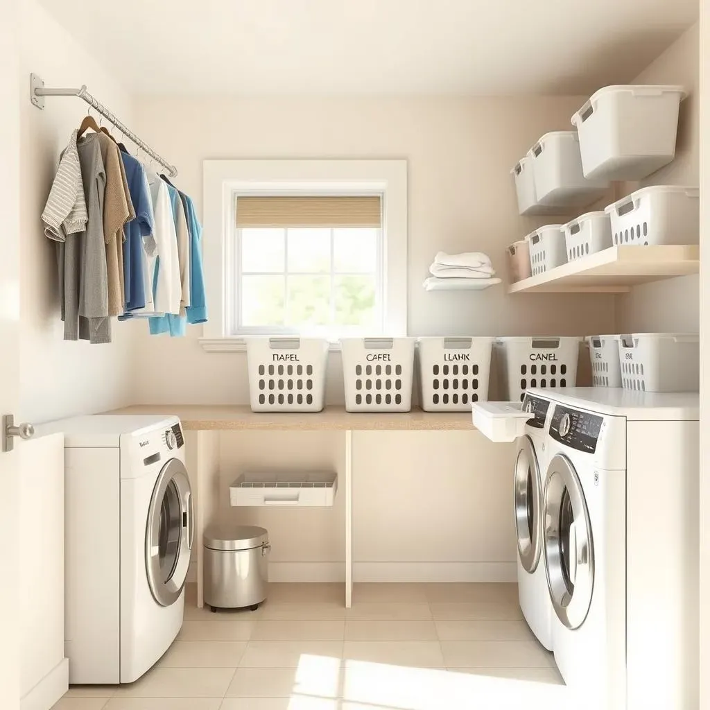 Beyond Shelves: Hanging, Sorting, and Finishing Laundry Tasks