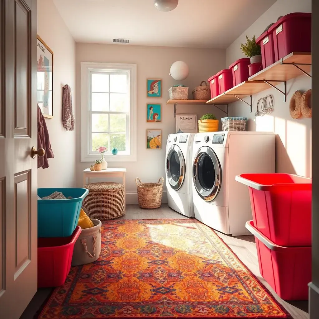 Beyond the Basics: Decor and Delight in a Small Laundry Room