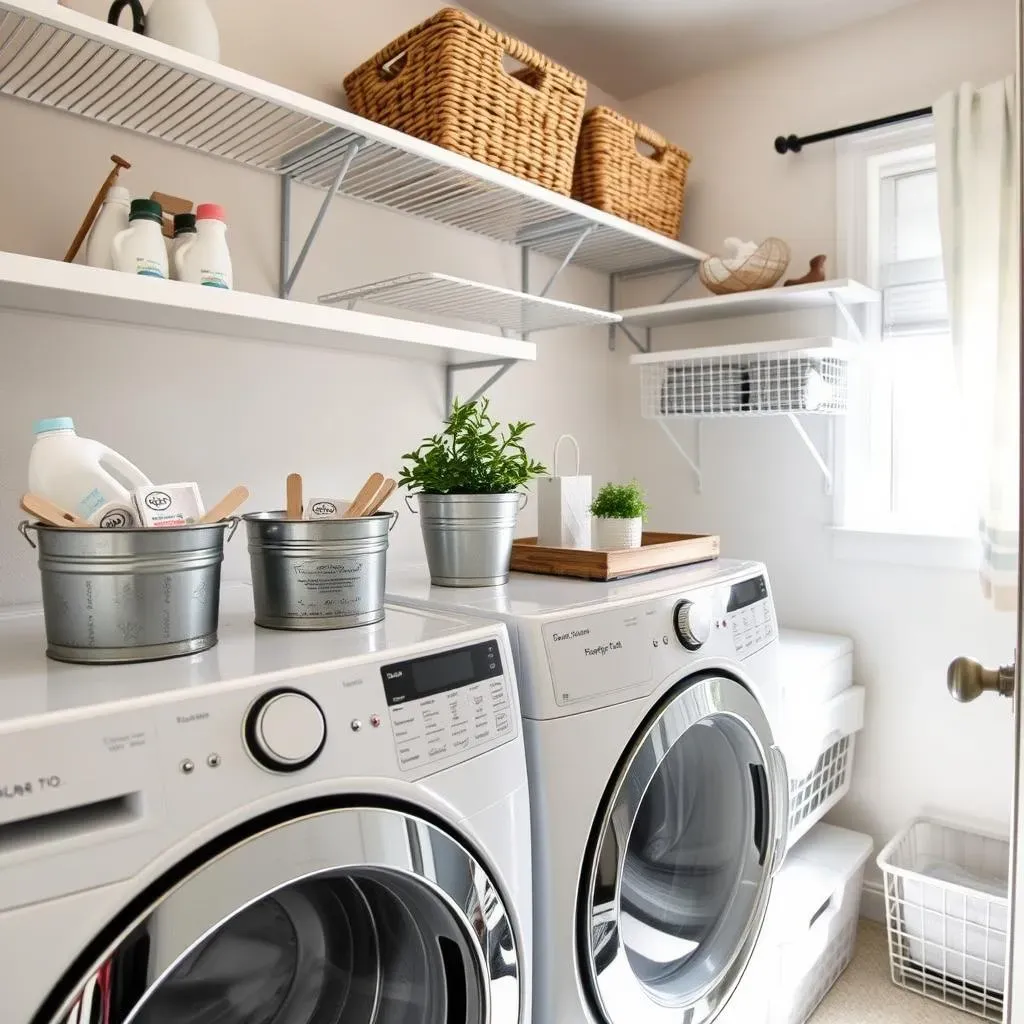 Beyond the Walls: Finishing Your Laundry Space with Hobby Lobby Finds