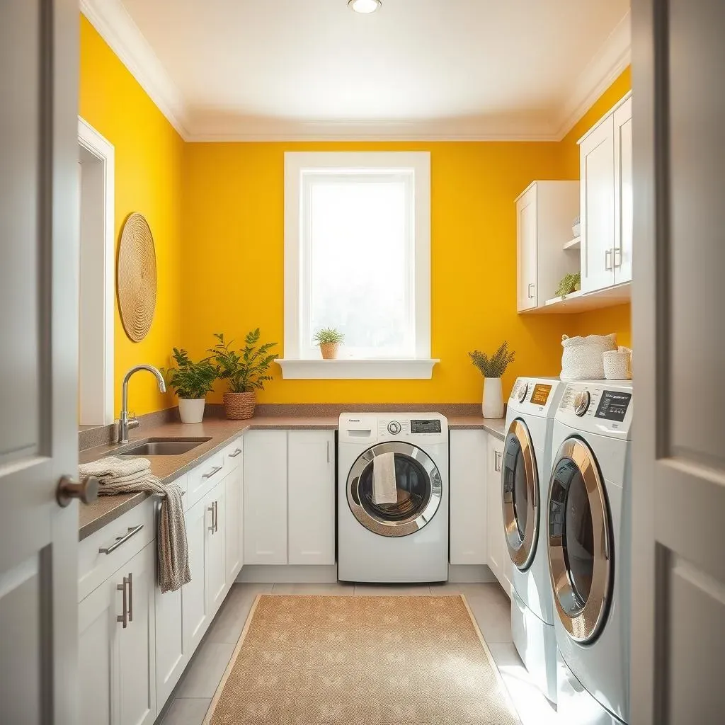 Beyond White: Small Laundry Room Color Ideas That Pop