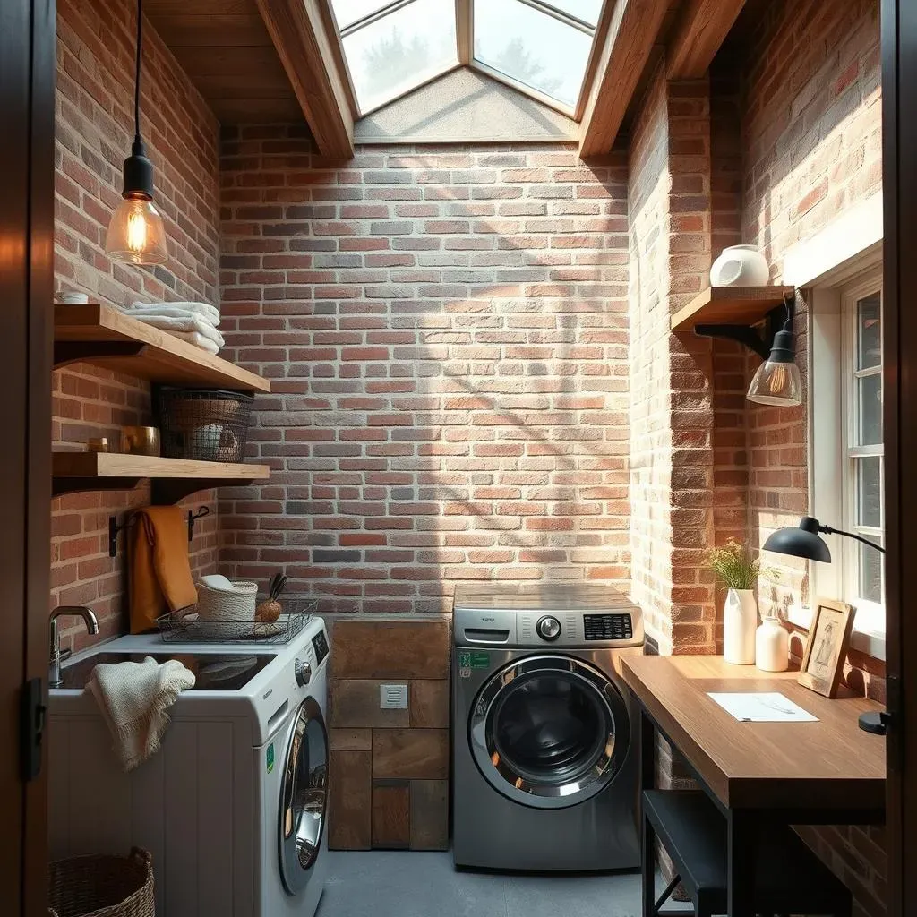 Blending Rustic Charm and Modern Function in Your Laundry Room