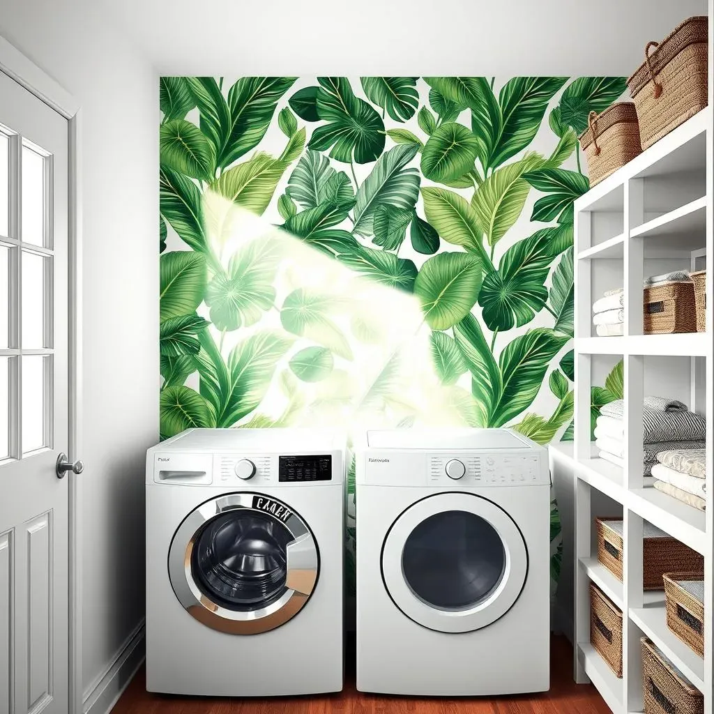 Bold & Beautiful Laundry Room Wallpaper Ideas for Accent Walls