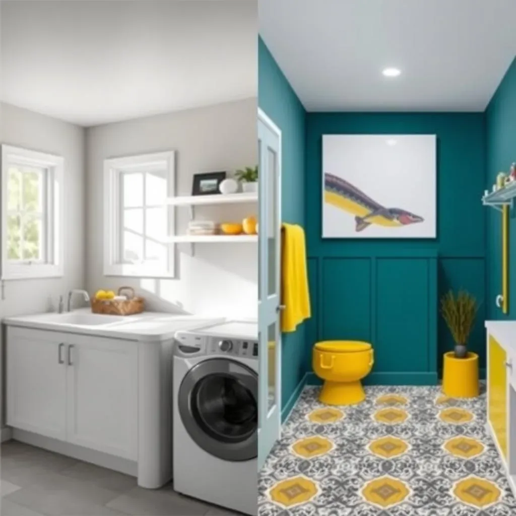 Bold vs. Neutral Laundry Room Wall Paint Ideas: Which is Right?