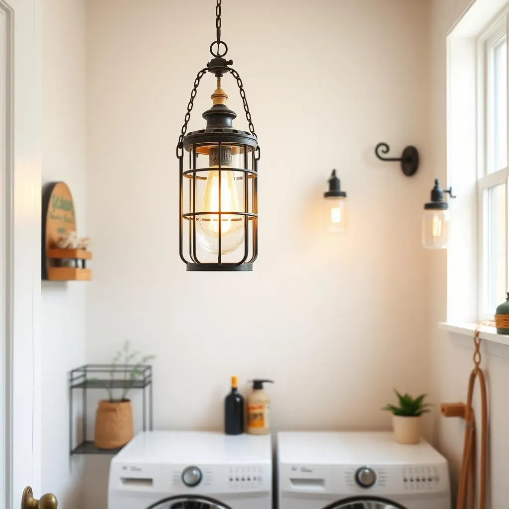 Bright Ideas: DIY Laundry Room Lighting Projects