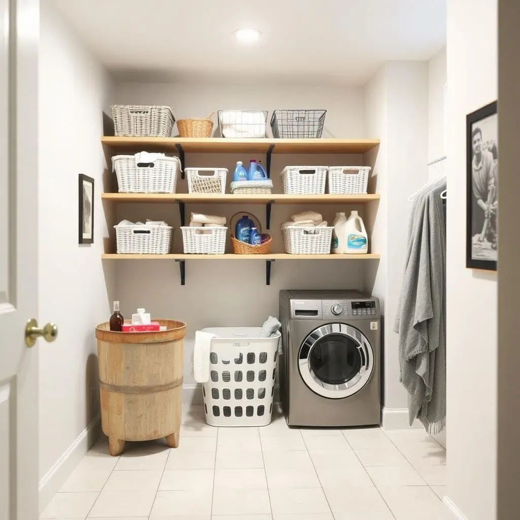 BudgetFriendly Basement Laundry Room Ideas