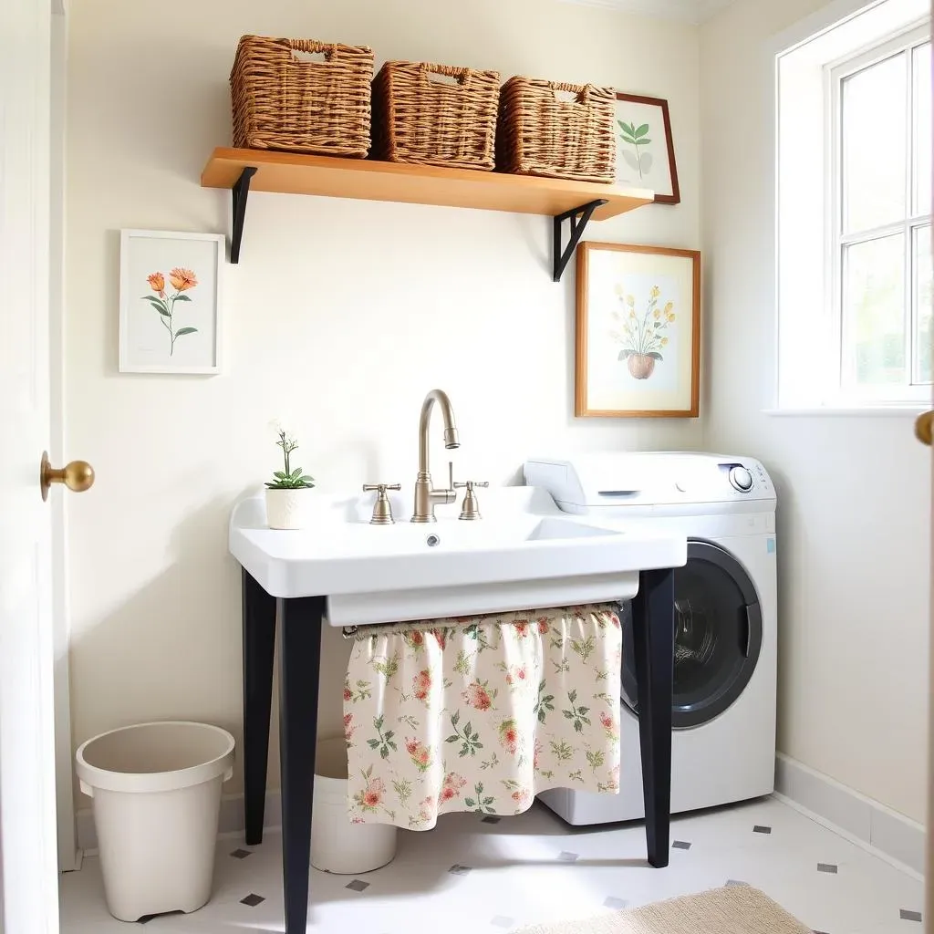 BudgetFriendly Laundry Room Sink Makeover Ideas