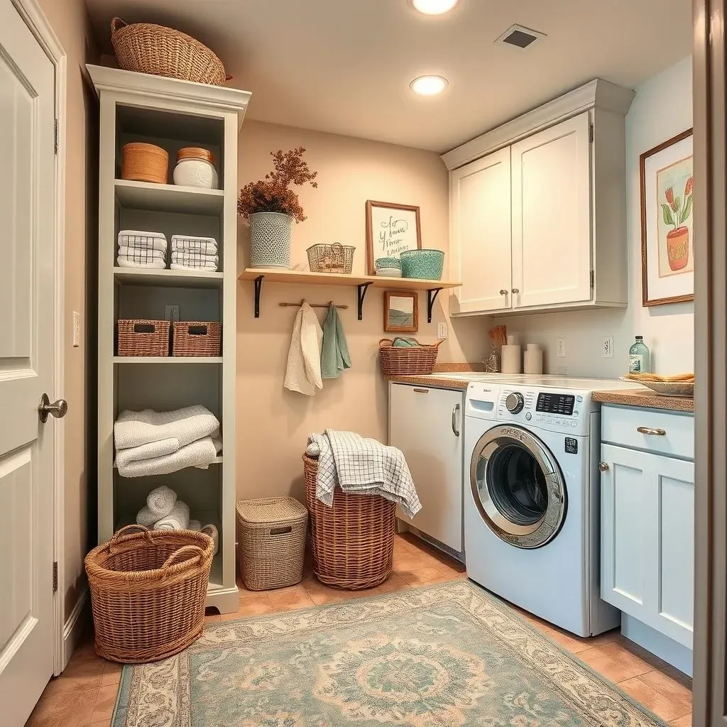 BudgetFriendly Small Laundry Room Decorating Ideas