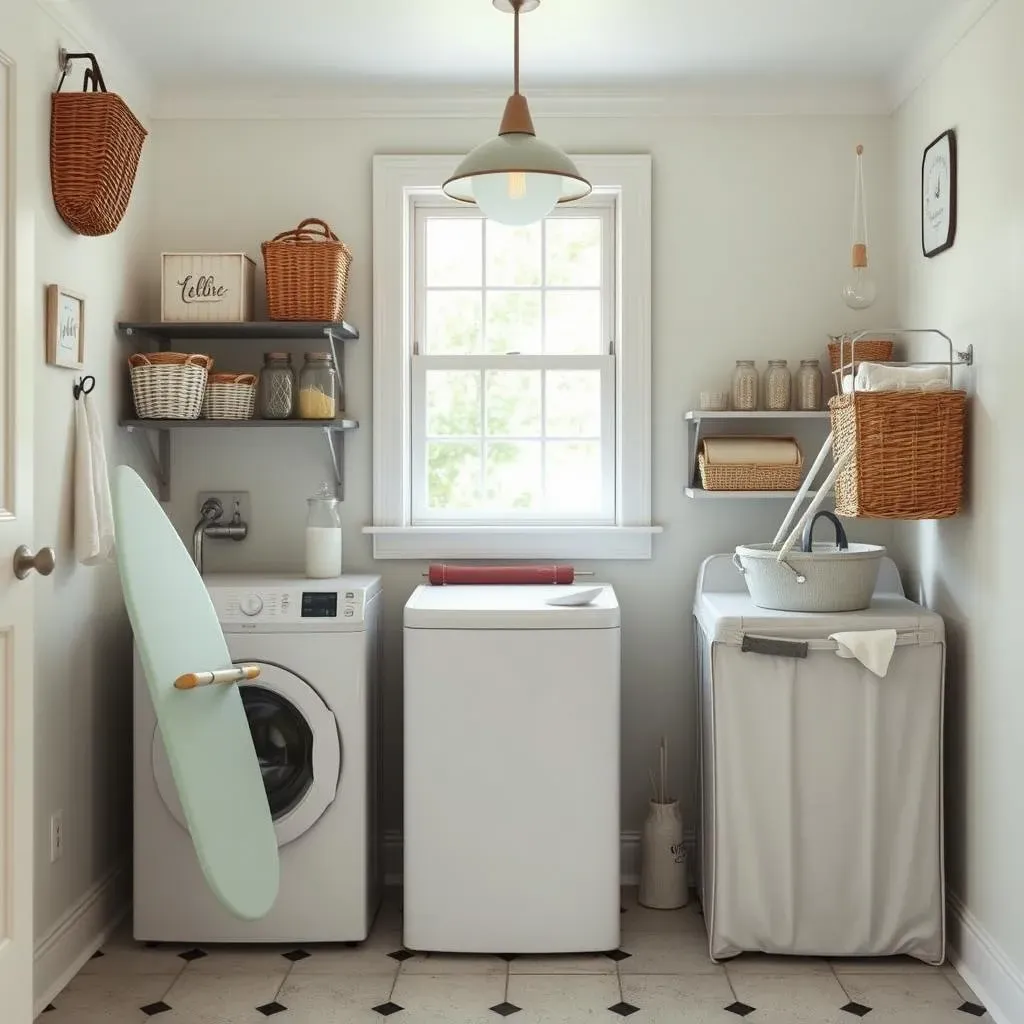 BudgetFriendly Small Laundry Room Idea Makeovers