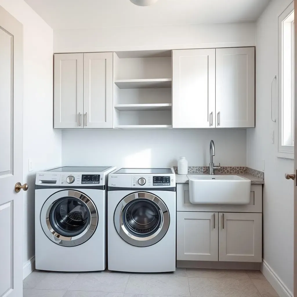 BudgetFriendly Small Laundry Room Ideas with Top Loading Washer and Sink