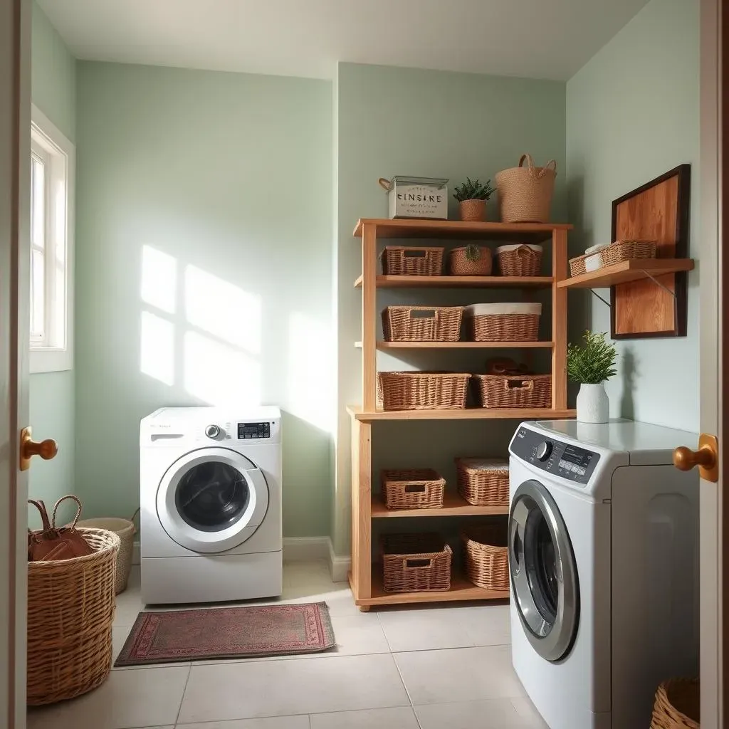 BudgetFriendly Small Room Laundry Ideas