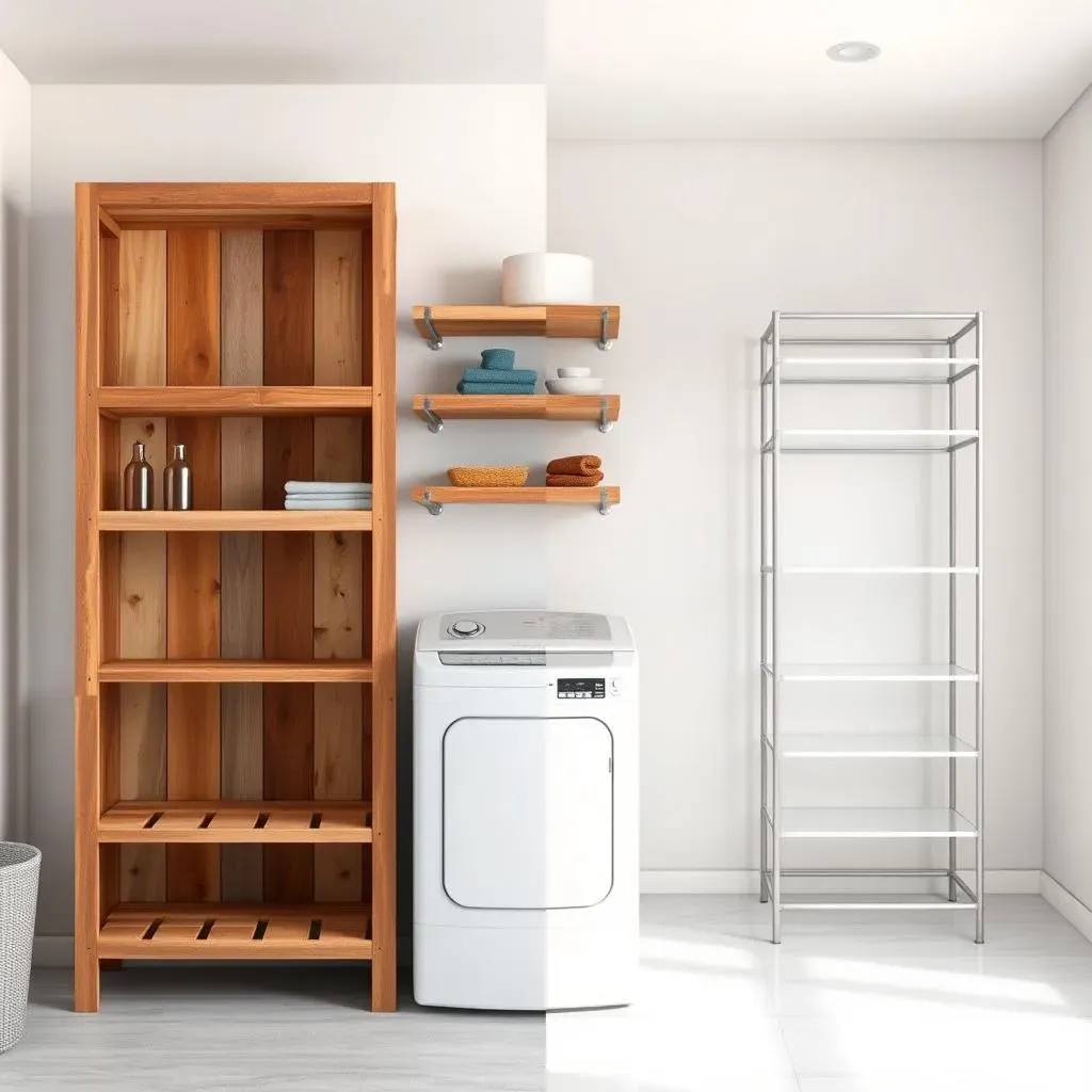 Building or Buying: DIY vs. StoreBought Laundry Room Shelving