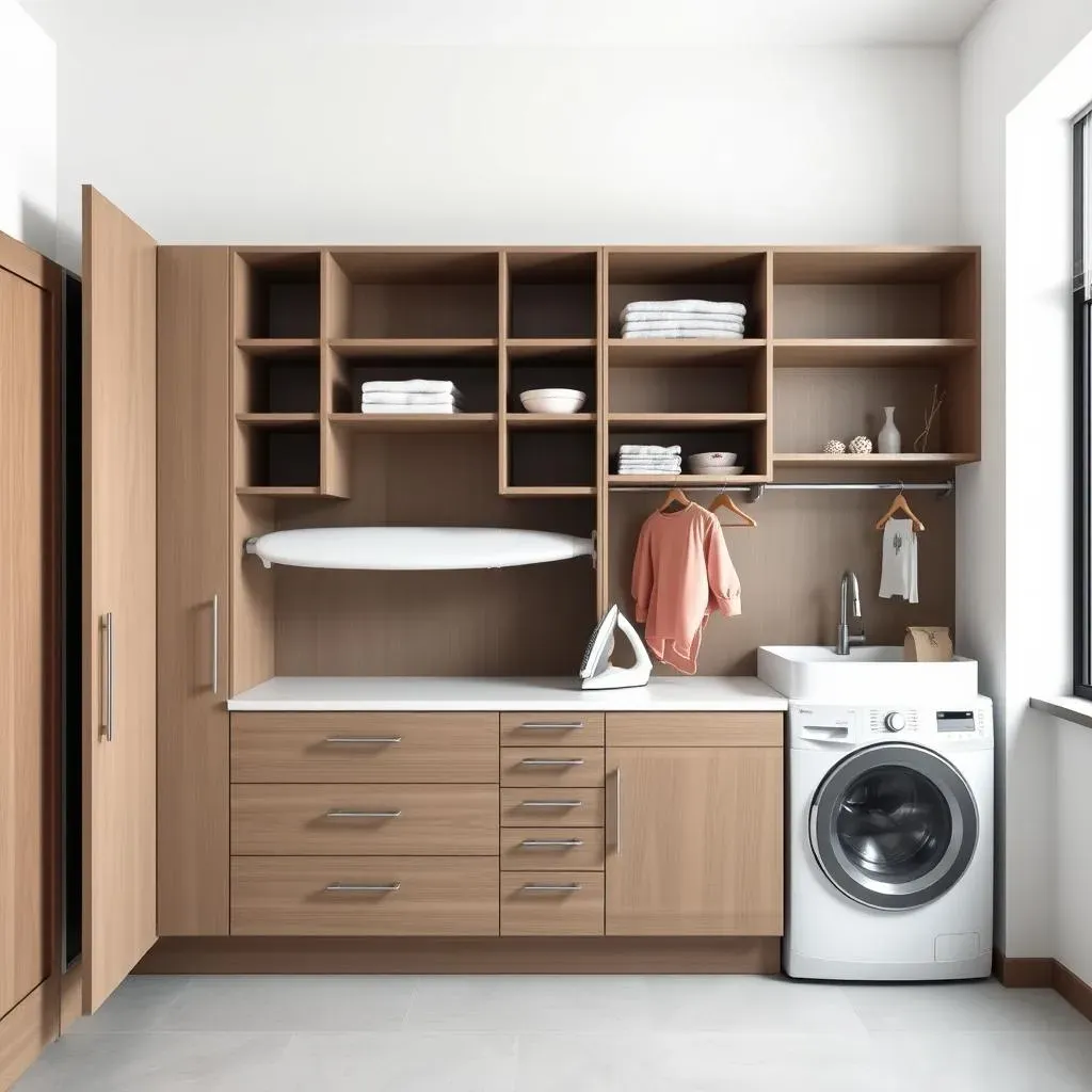 Amazing Cabinet Ideas for Small Laundry Room