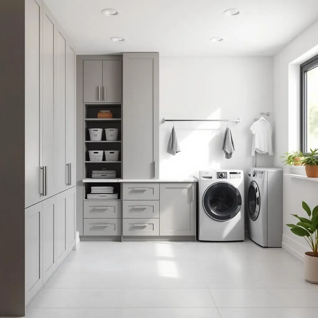 Genius Cabinet Ideas Laundry Room