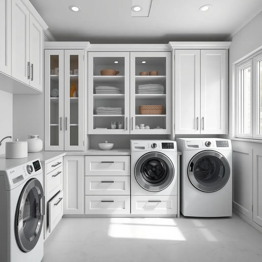 Amazing cabinets for laundry room ideas