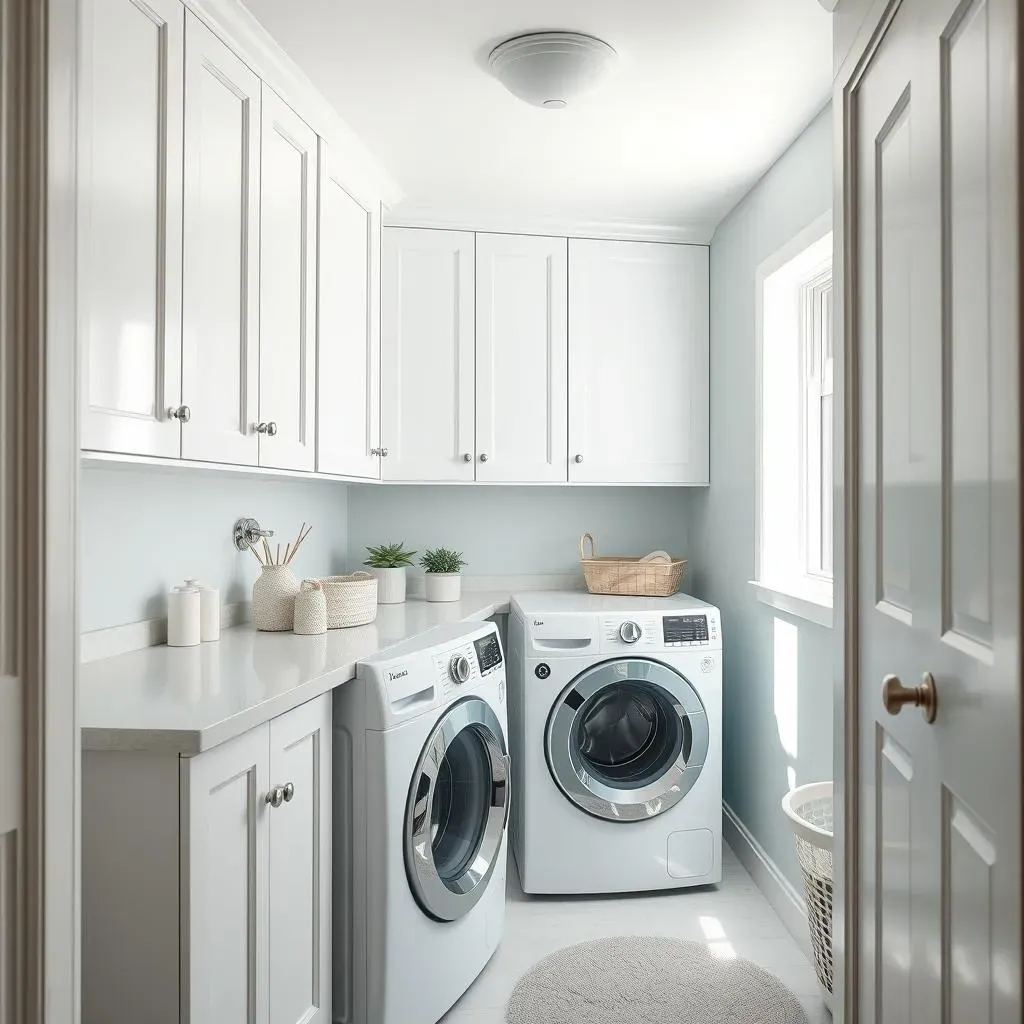Choosing Popular Laundry Room Colors for Small Laundry Rooms