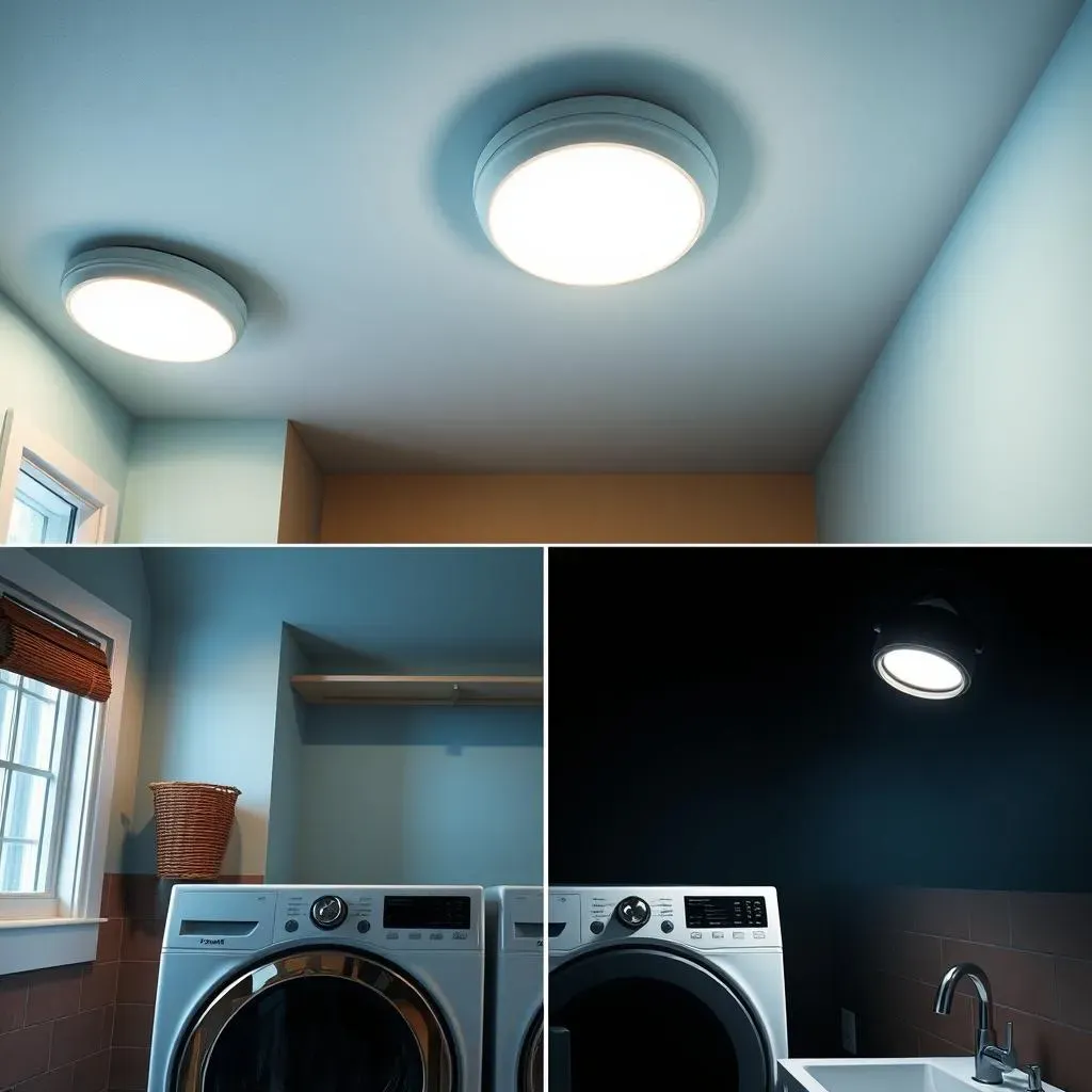 Choosing the Best Ceiling Light Fixtures for Your Laundry Room