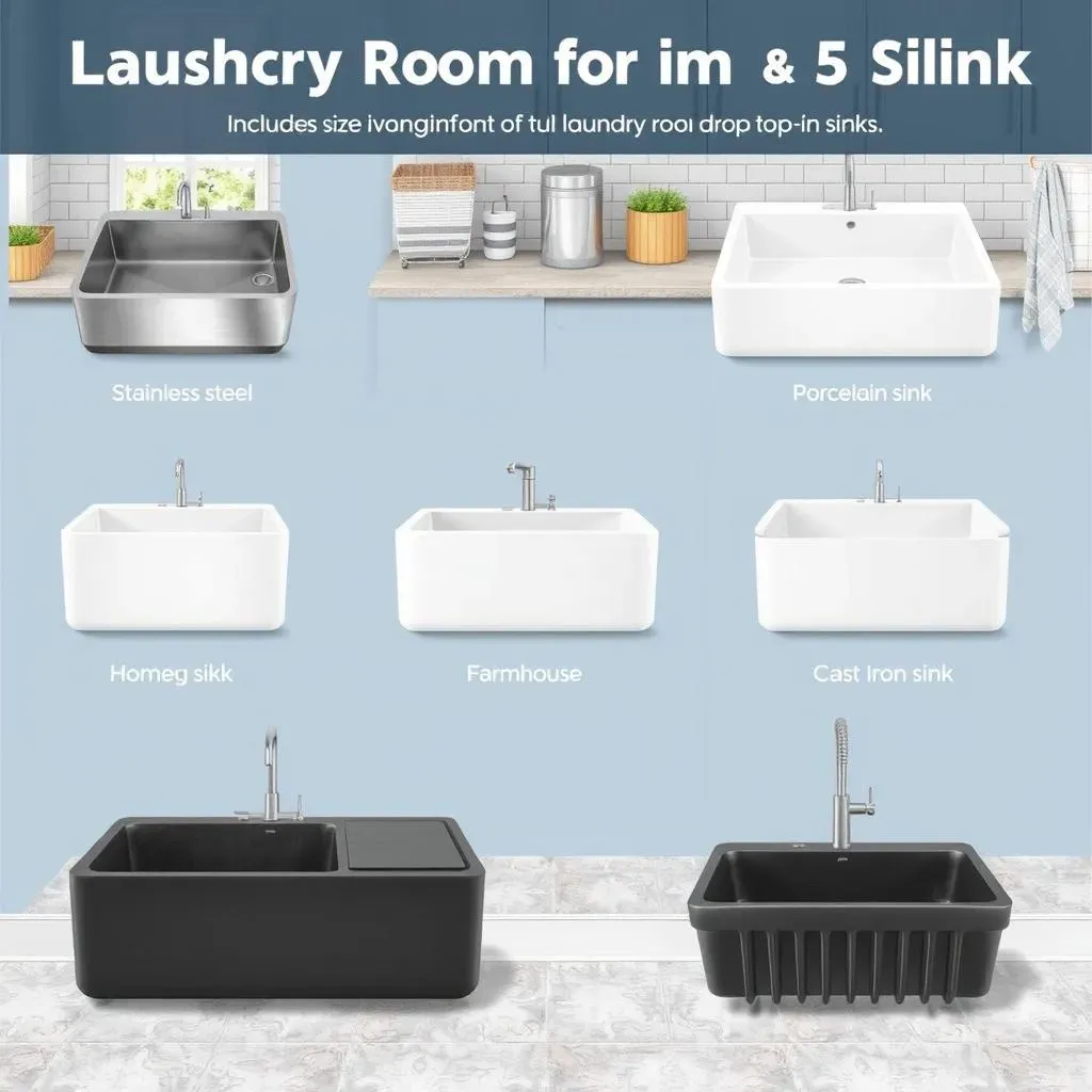 Choosing the Perfect DropIn Laundry Room Sink