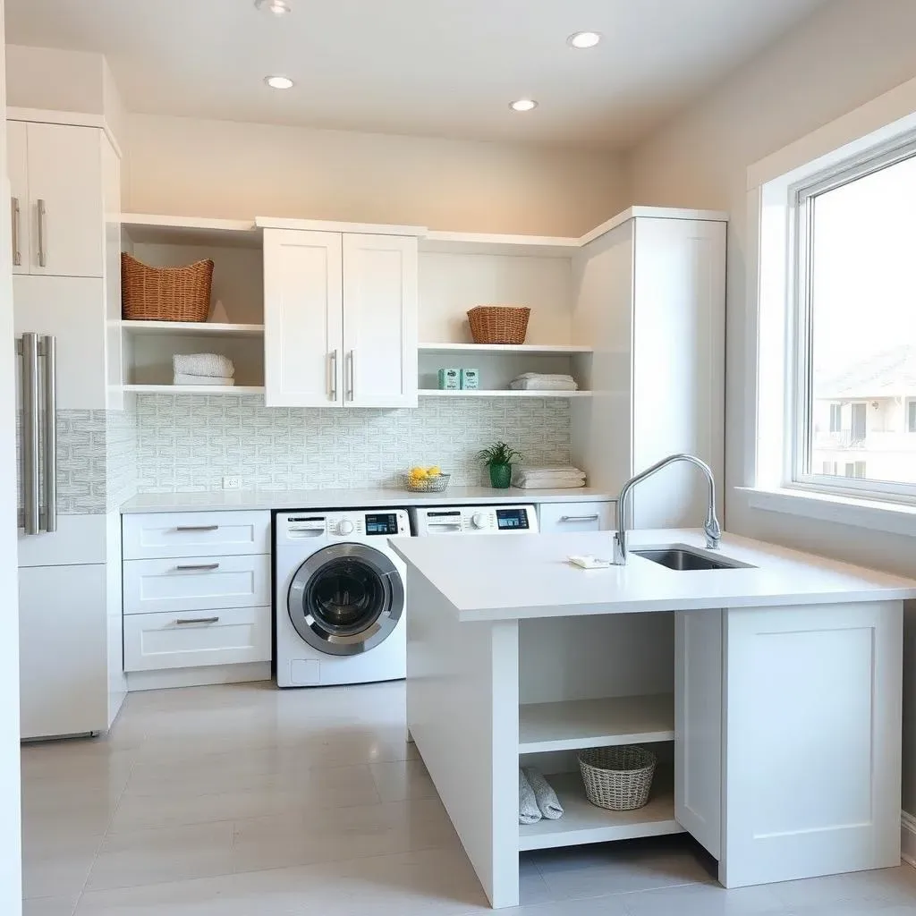 Choosing the Perfect Island for Your Modern Laundry Room: Style and Function