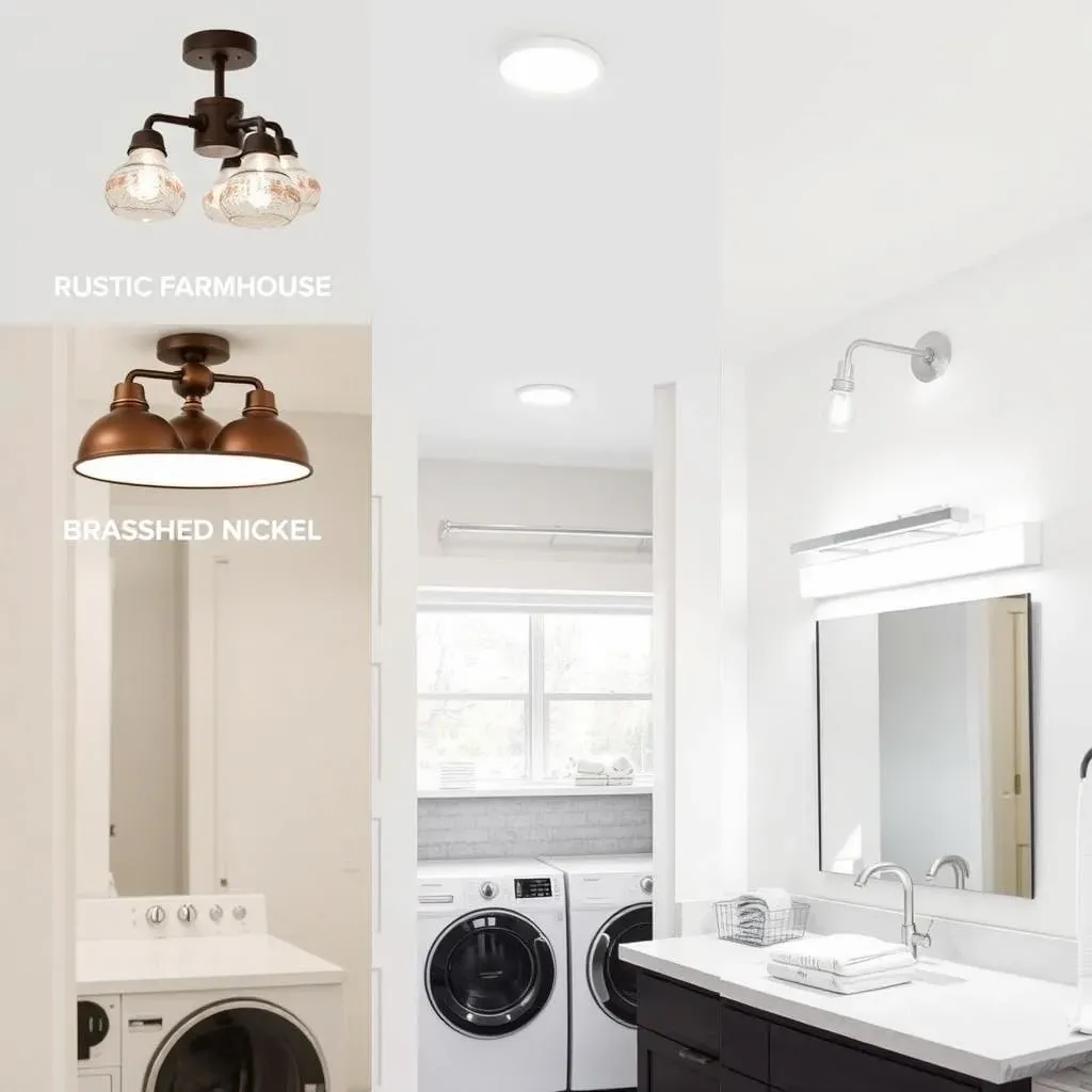 Choosing the Perfect Laundry Room Vanity Lights: Style and Function