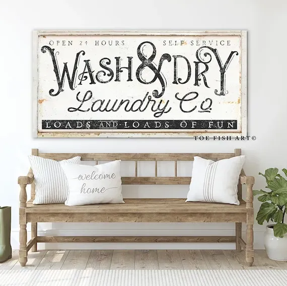 Choosing the Perfect Rustic Laundry Room Signs