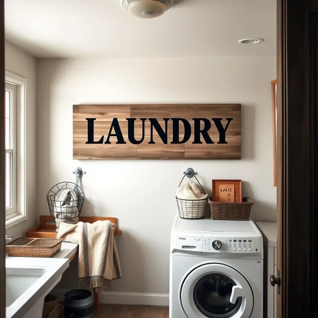 Choosing the Perfect Rustic Laundry Room Wall Decor