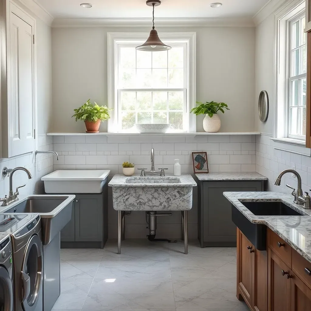 Choosing the Perfect Wash Tub Sink: Materials and Styles